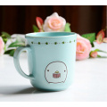 Haonai 2015hot sales!cute ceramic mug with animal decal